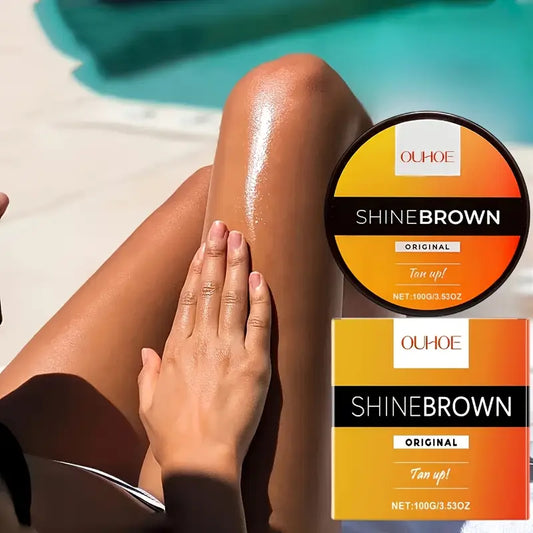Shine Brown Quick Black Tanning Cream