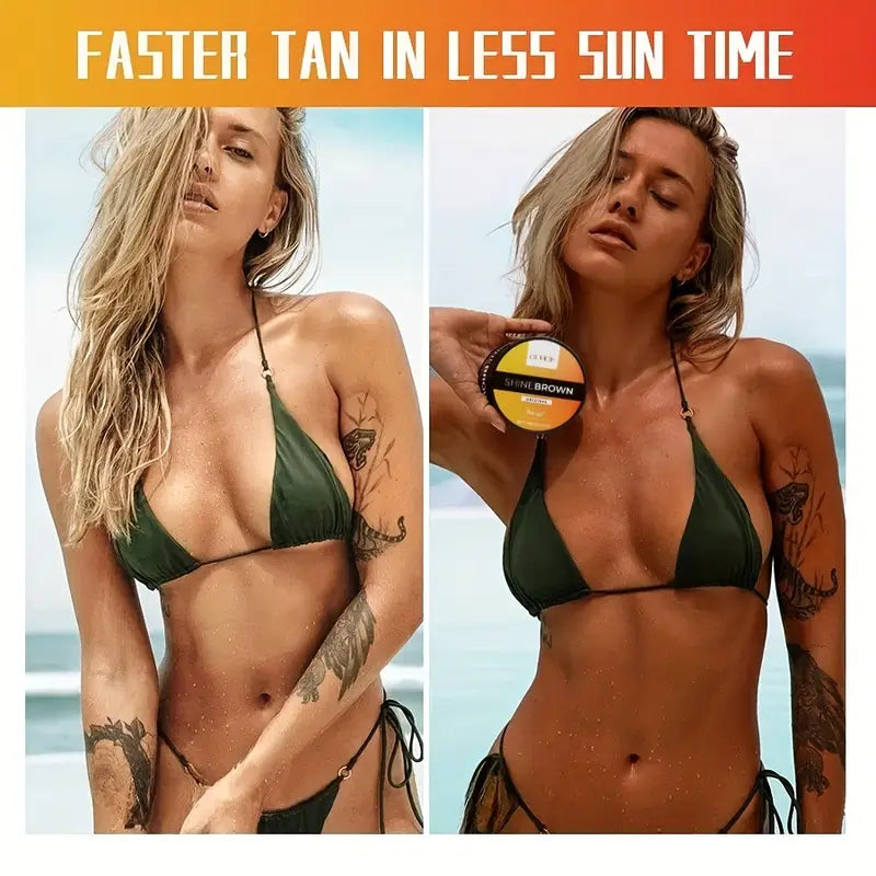 Shine Brown Quick Black Tanning Cream