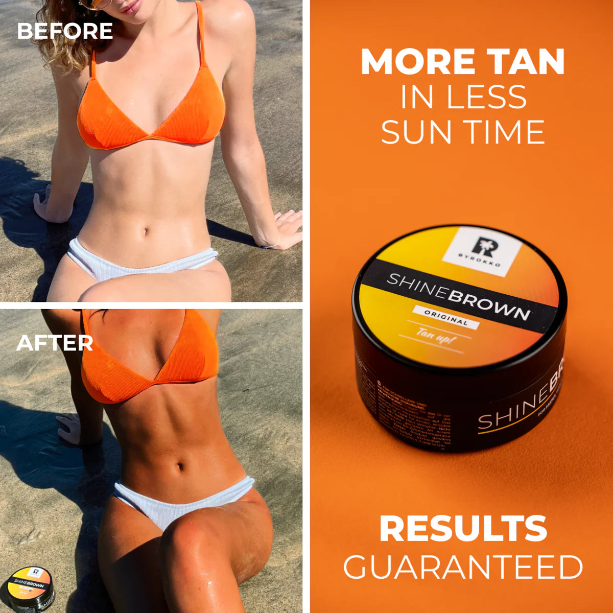 Shine Brown Quick Black Tanning Cream